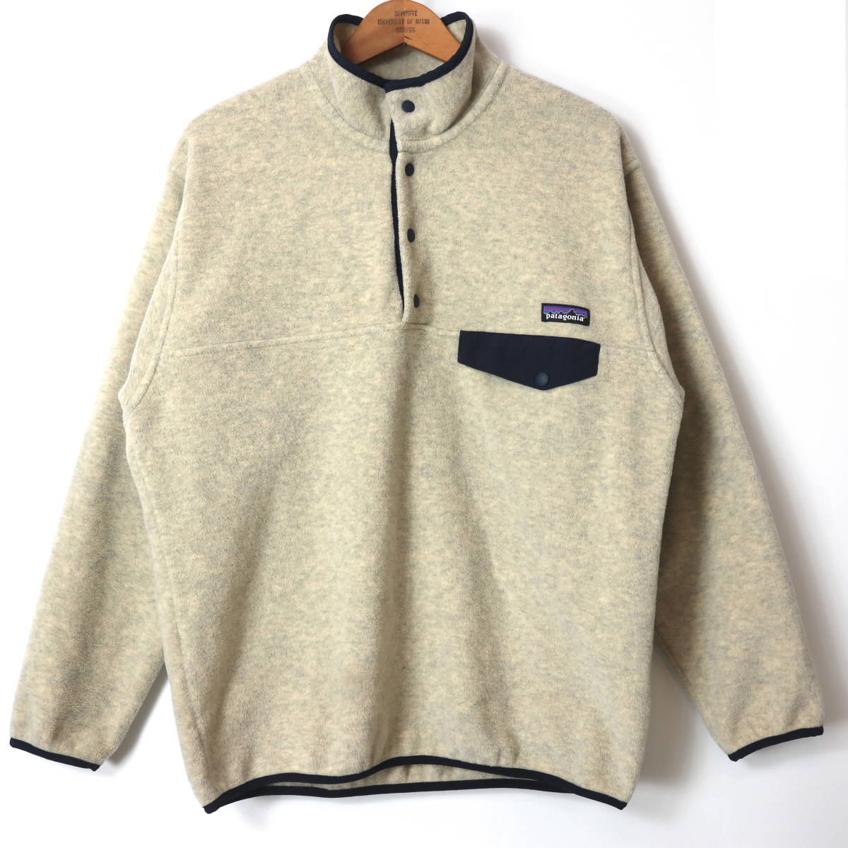 注目ブランドのギフト Patagonia パタゴニア M)オートミール フリース