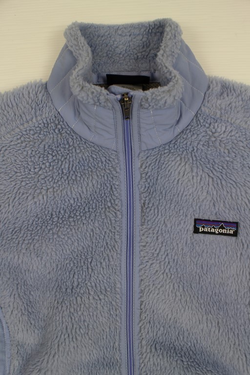 USA製 Patagonia パタゴニア レトロXフリースジャケット（女性Ｍ)水色_画像4