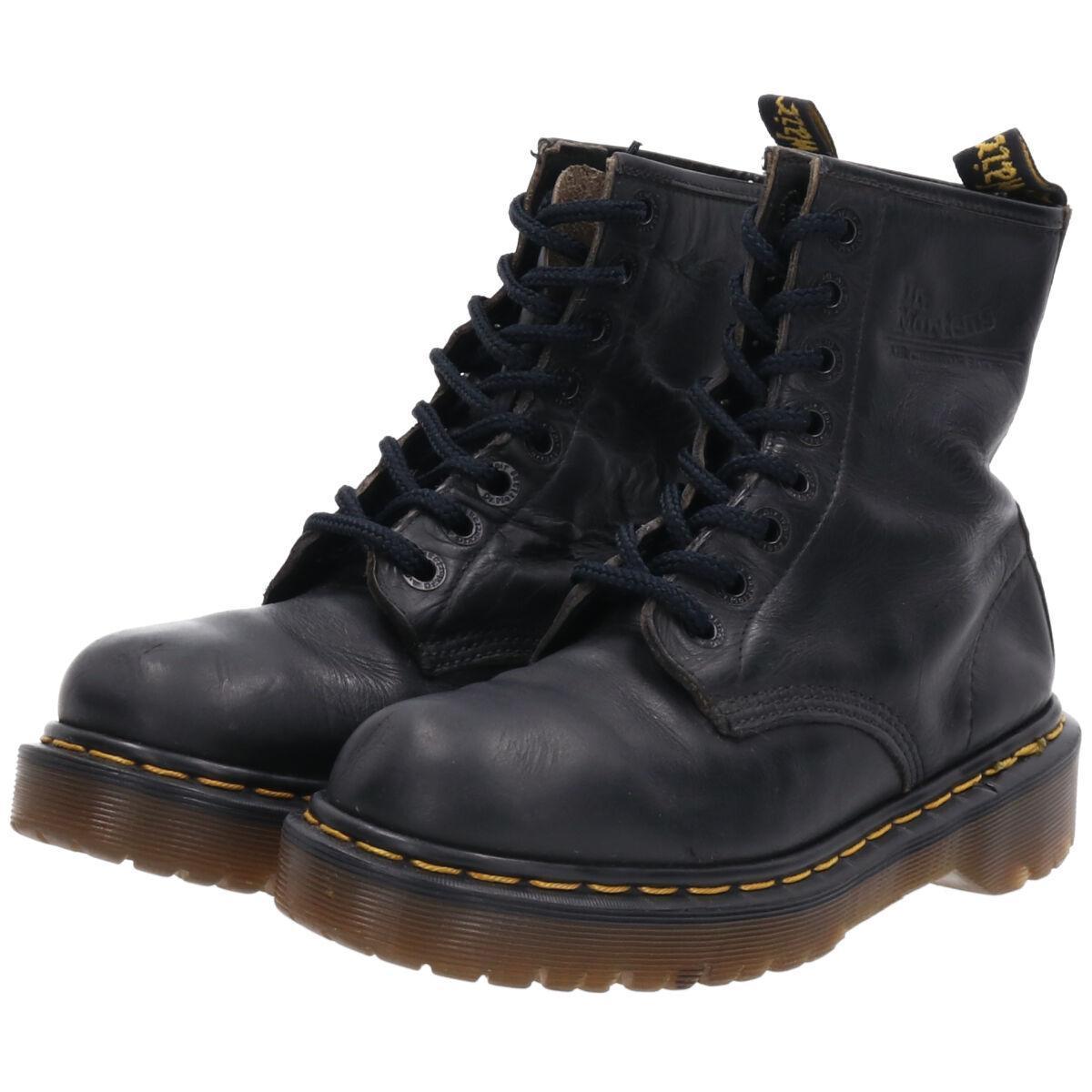 高い素材 古着 ドクターマーチン Dr.Martens 厚底 8ホールブーツ 英国