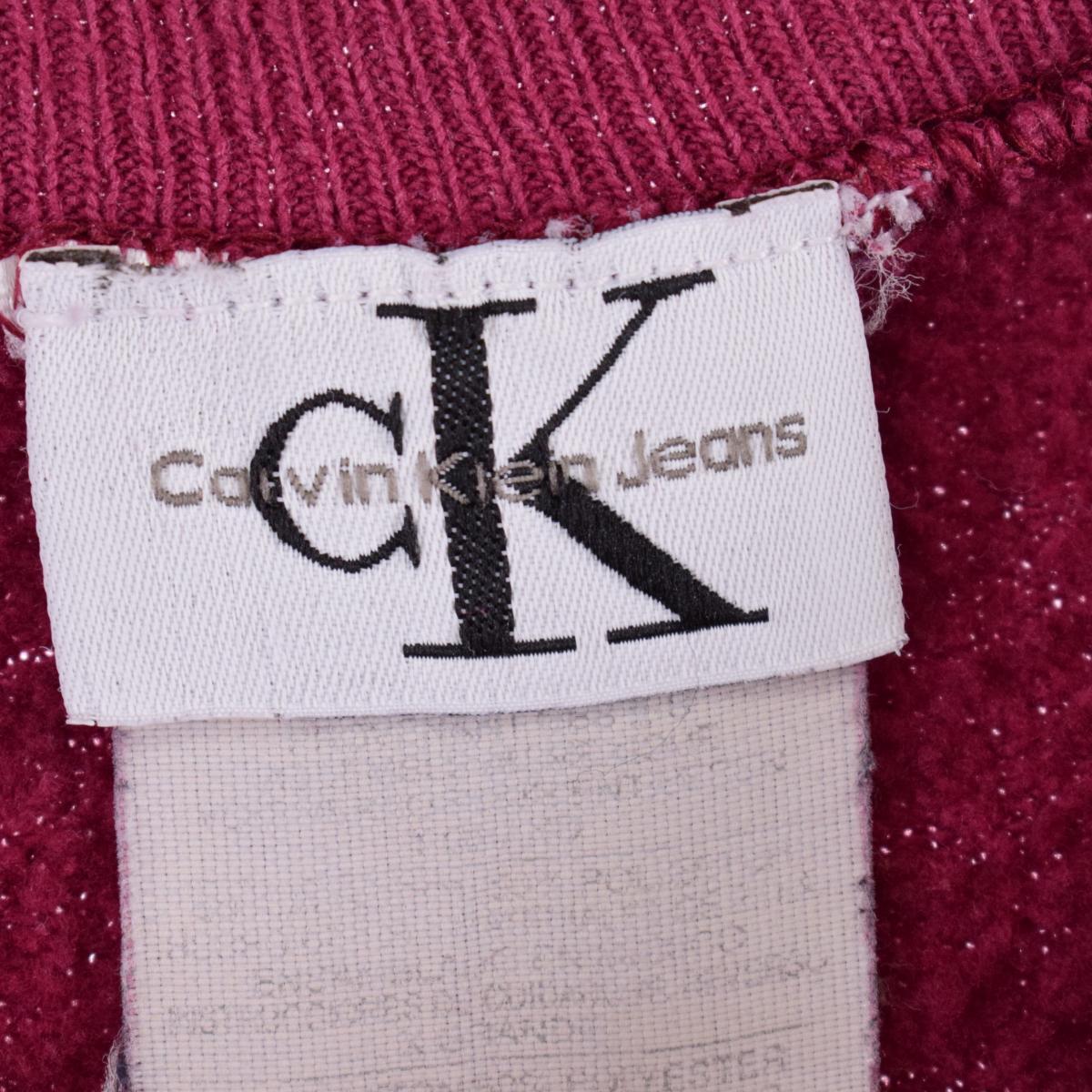  old clothes 90 period Calvin Klein Calvin klein Logo sweat sweatshirt men's XL Vintage /eaa305264