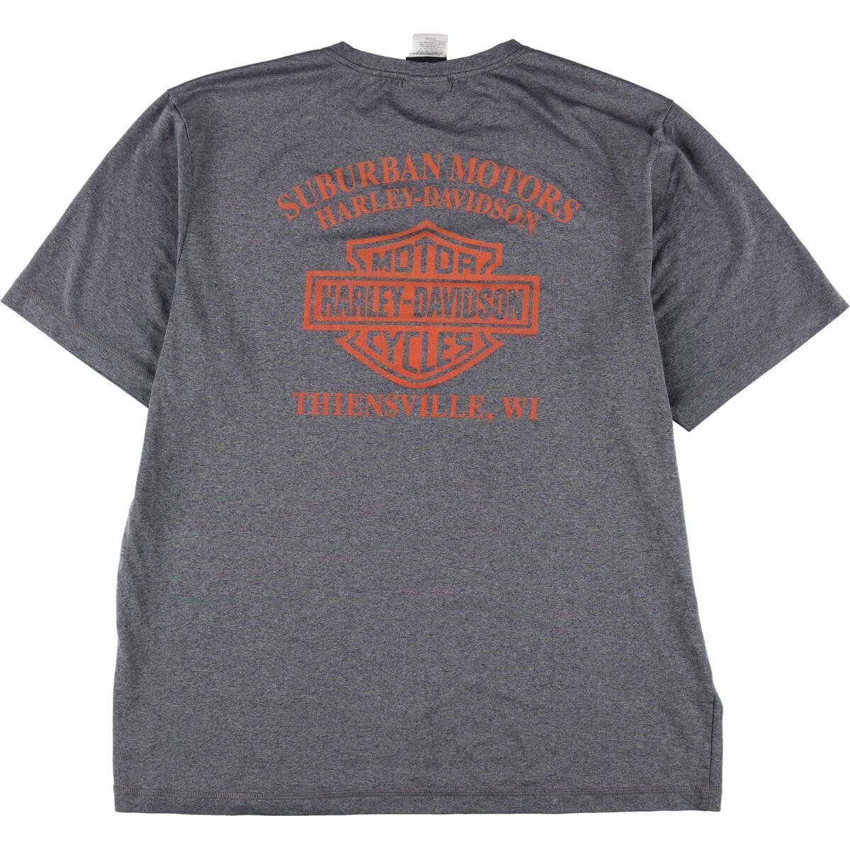 古着 ハーレーダビッドソン Harley-Davidson 両面プリント モーターサイクル バイクTシャツ メンズXL /eaa322865_画像2