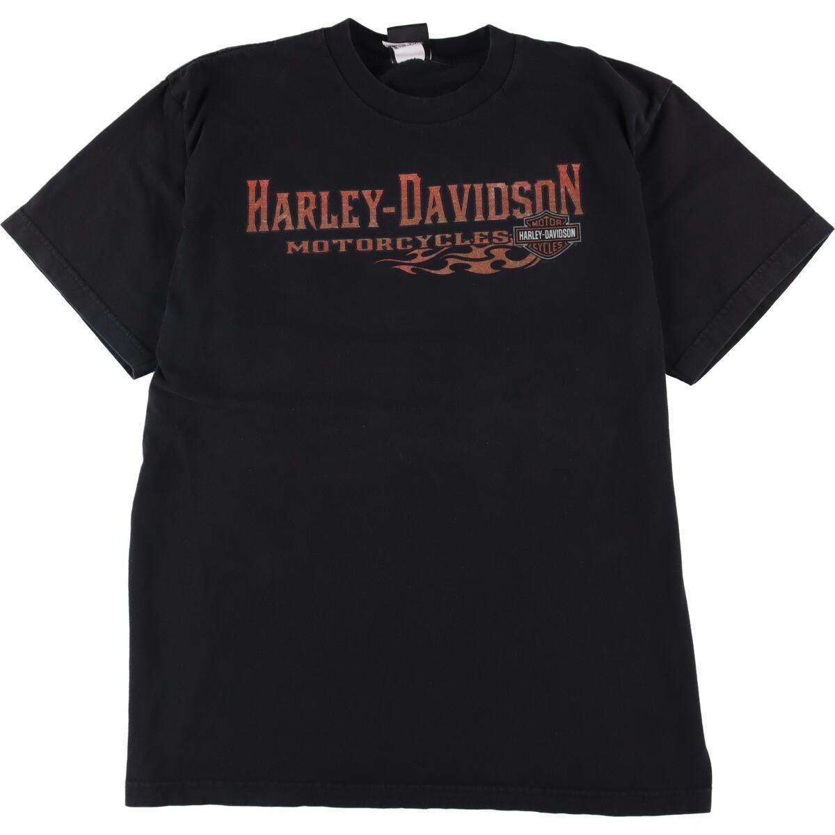 古着 ハーレーダビッドソン Harley-Davidson 両面プリント モーターサイクル バイクTシャツ USA製 メンズXL /eaa325910_画像1