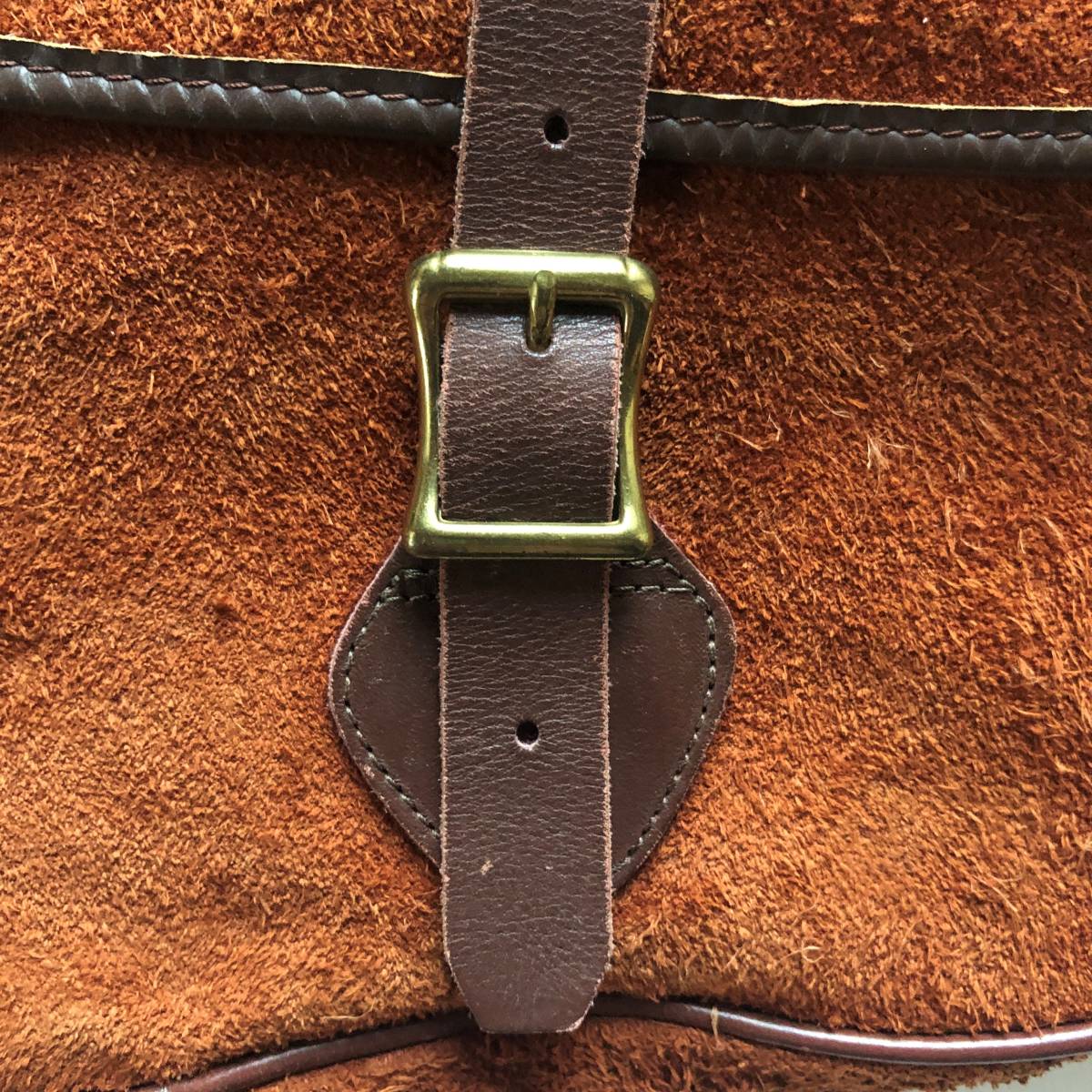 筆記体タグ L L Bean スエード ショルダーバッグ 60年代 60s 筆記体タグ L L Bean スエード ショルダーバッグ 60年代 60s