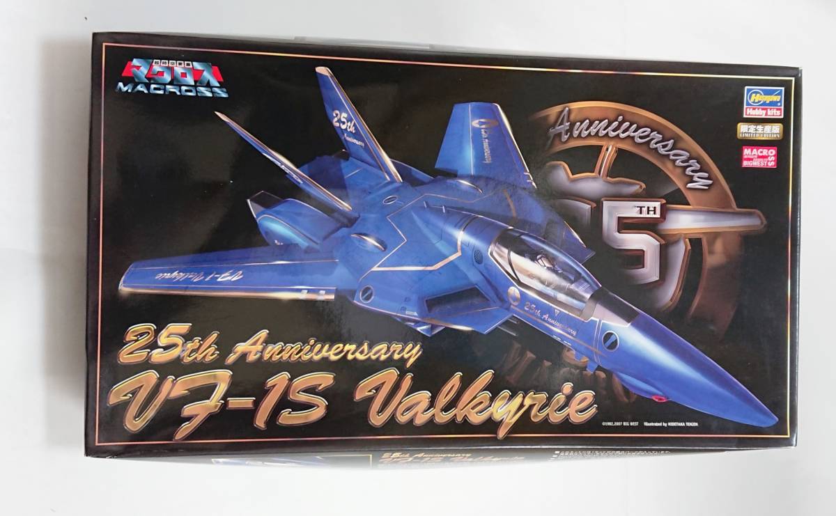 ハセガワ 1/72 VF-1S バルキリー マクロス 25周年記念塗装 限定生産版 超時空要塞マクロス_画像1