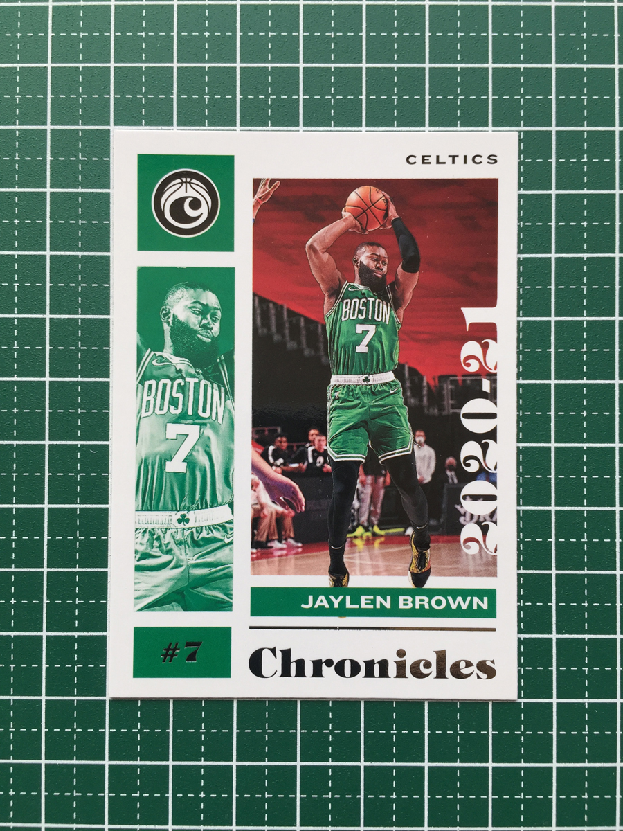 ★PANINI 2020-21 NBA CHRONICLES #45 JAYLEN BROWN［BOSTON CELTICS］ベースカード「CHRONICLES」★_画像1