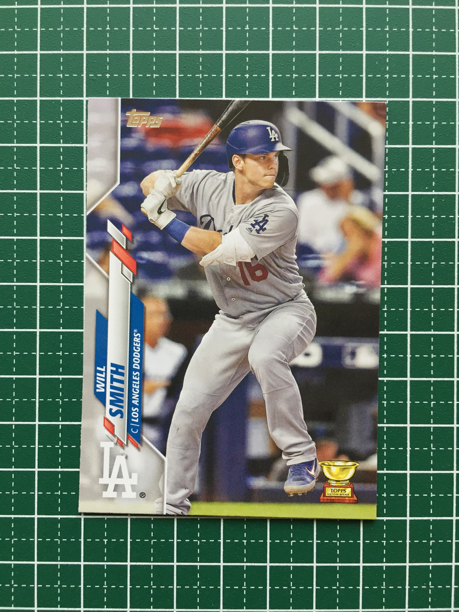 ★TOPPS MLB 2020 SERIES 2 #491 WILL SMITH［LOS ANGELES DODGERS］ベースカード CUP 20★_画像1