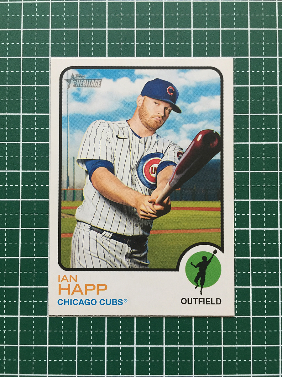 ★TOPPS MLB 2022 HERITAGE #221 IAN HAPP［CHICAGO CUBS］ベースカード「BASE」★_画像1