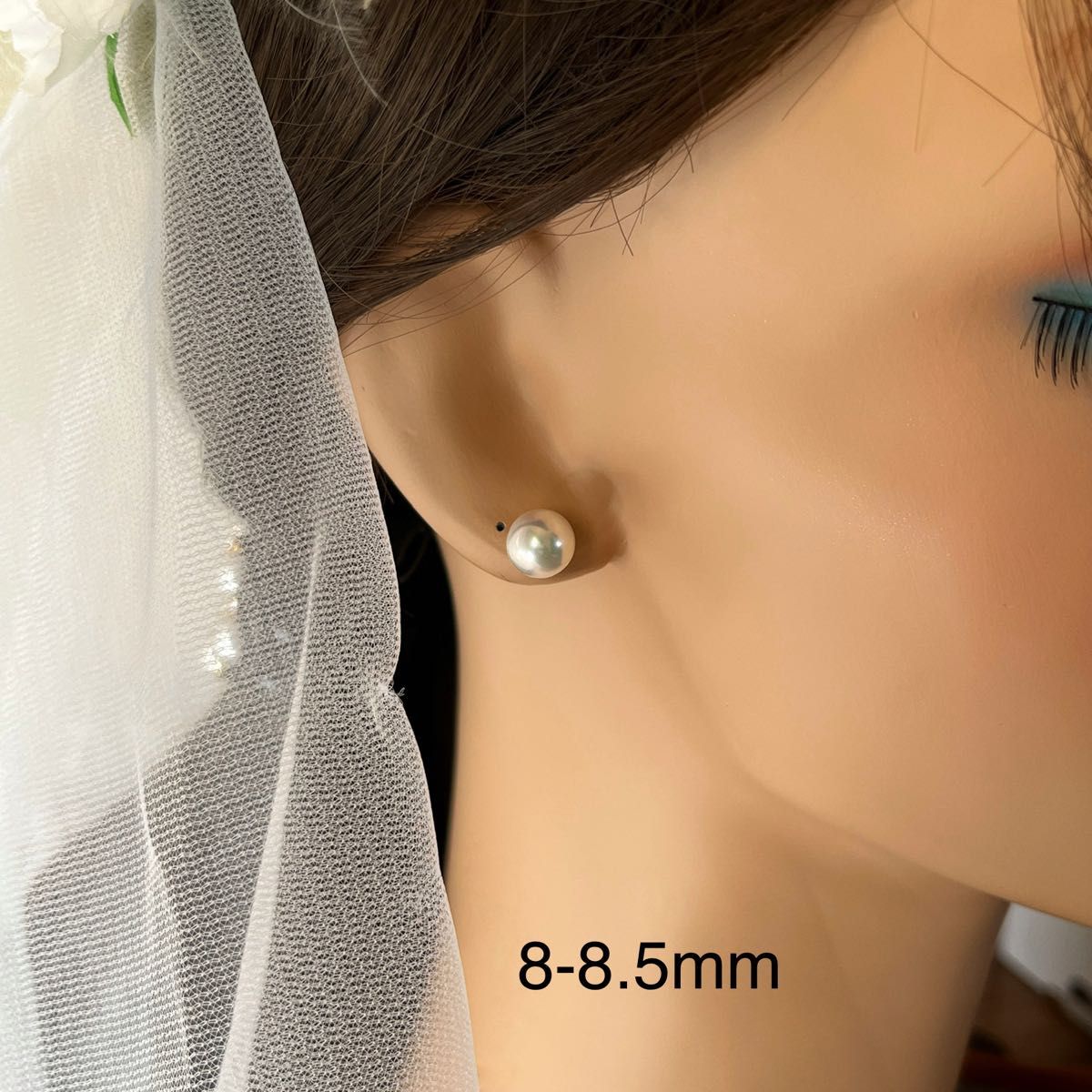 激安の アコヤパールネックレス8-8.5mm/ややバロック/テリ抜群/冠婚