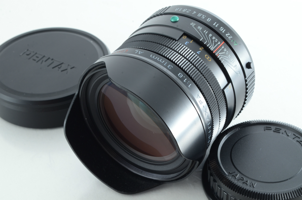 A288 ☆極上品!☆smc PENTAX-FA 31mm F1.8 AL Limited Black
