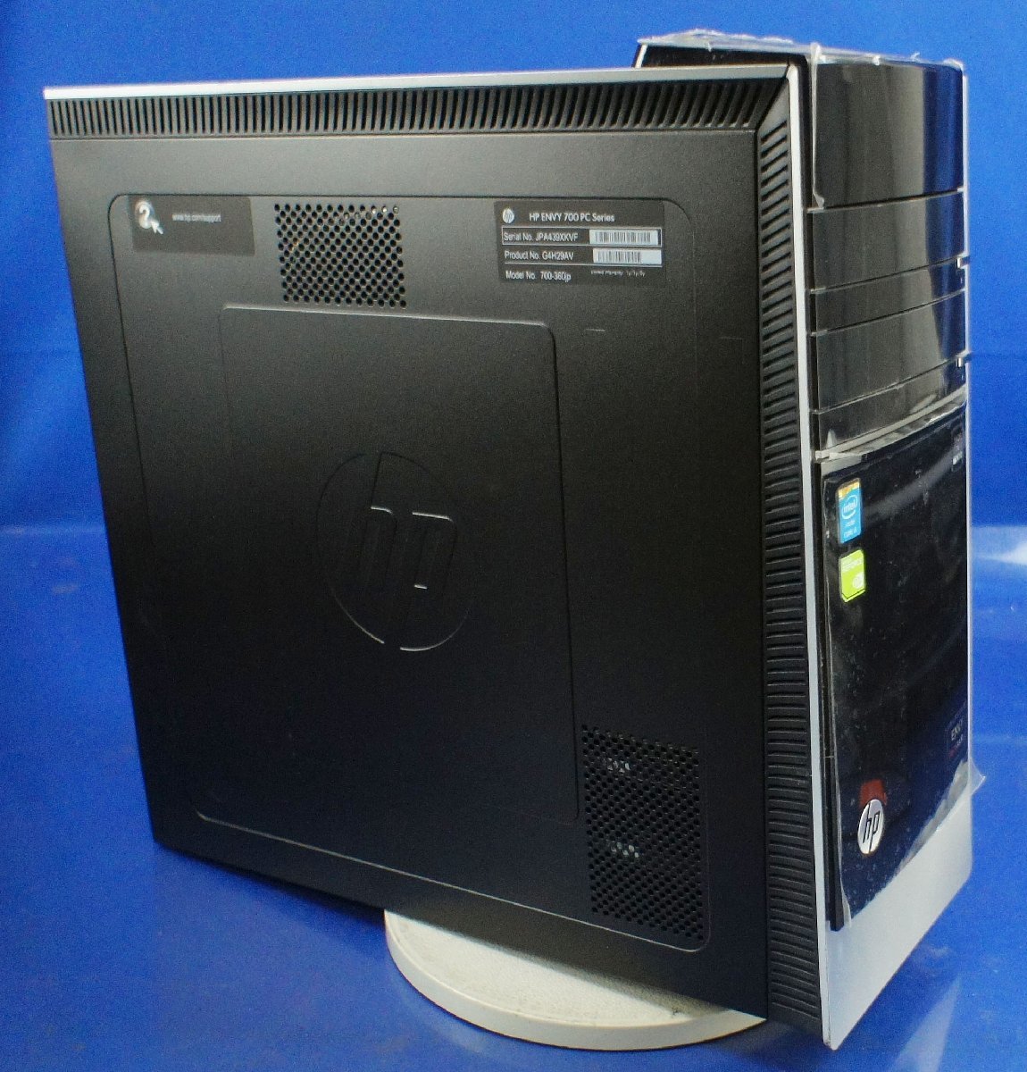 について OS有品 Windows10 HP ENVY 700 PC Series/Core i5-4590