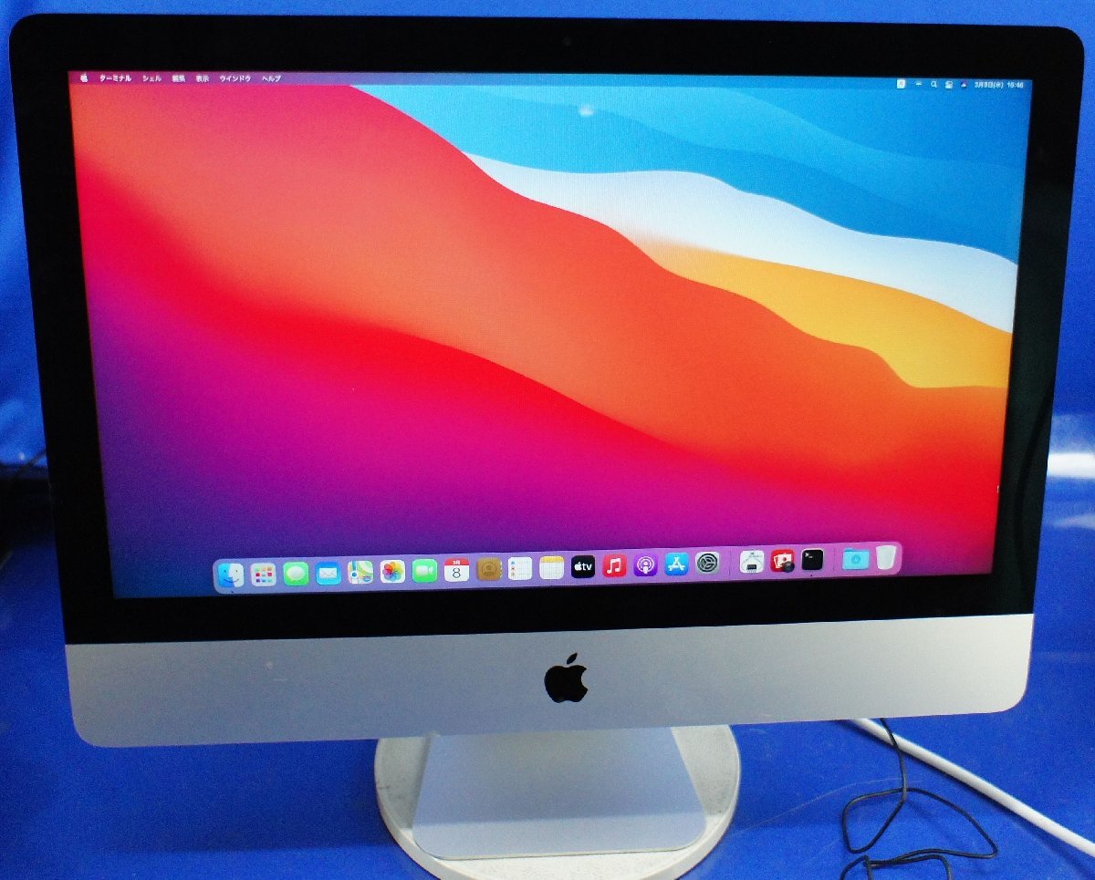 OS Big Sur Apple iMac (21.5-inch, Mid 2014)A1418/Core i5-4260U/メモリ8GB/HDD500GB/一体型 PC アップル マック F030806K