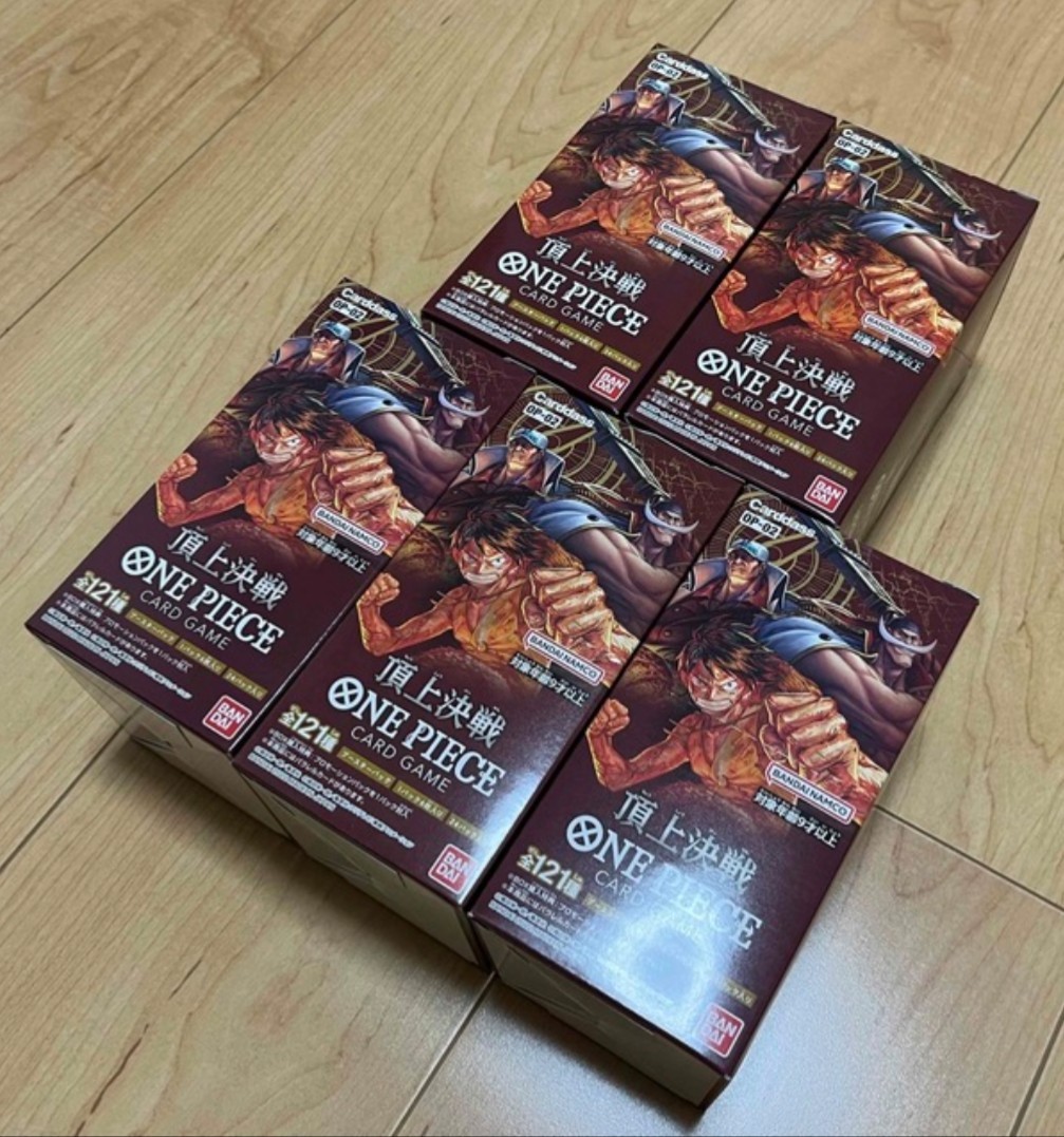 バンダイ (BANDAI) ONE PIECEカードゲーム 頂上決戦OP-02 (BOX