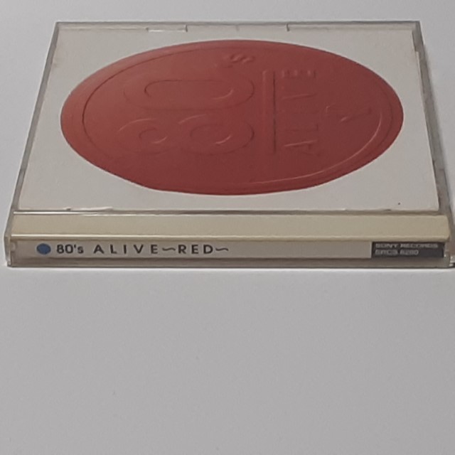 CD　80’s ALIVE　RED　　　エイティーズアライヴ　レッド　　オムニバス_画像3