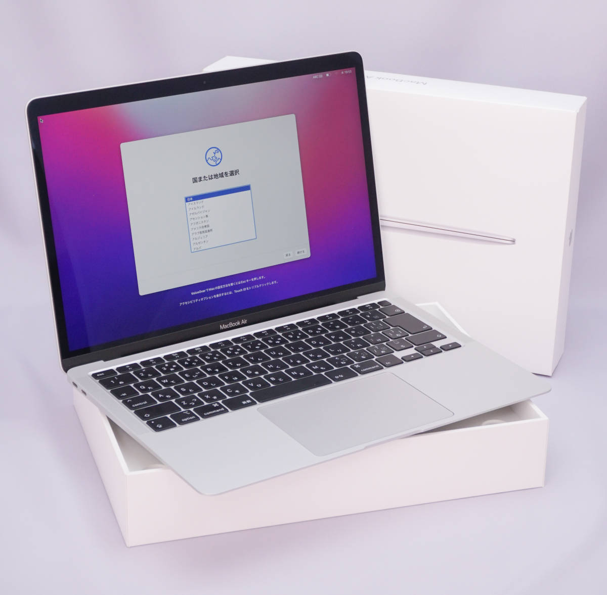 やケーブル】 Apple Macbook Air 13 inch 2020モデル シルバー A2179