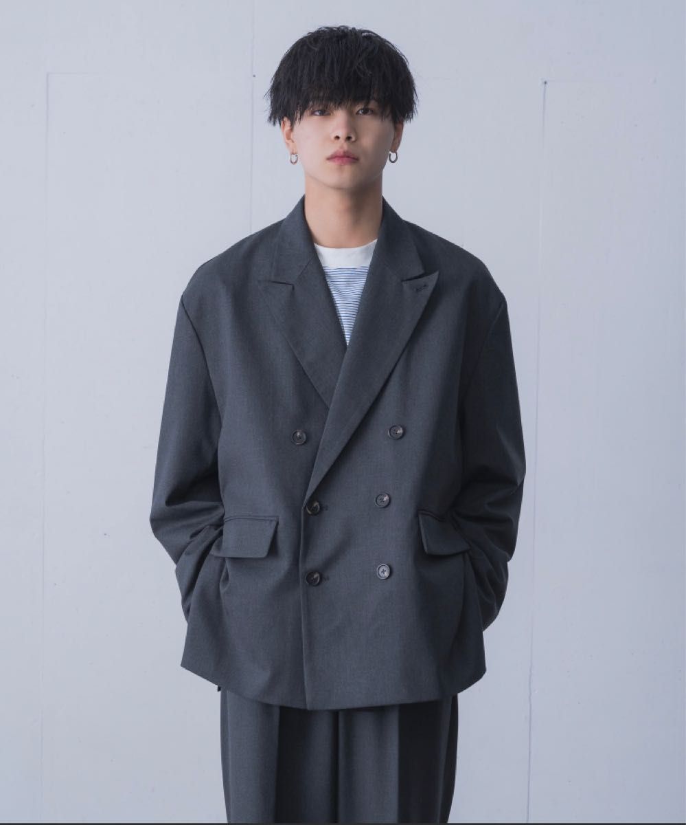 てる - LOOSE DOUBLE JACKET / ルーズダブルジャケット made in INTER FACTORY