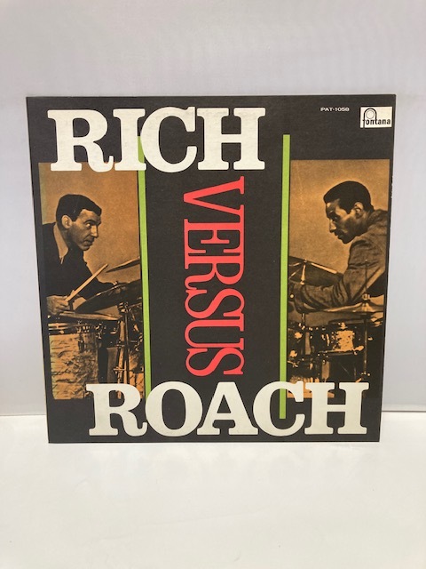 【超音波洗浄】リッチ対ローチ　二大ドラマーの対決　RICH VERSUS ROACH _画像1