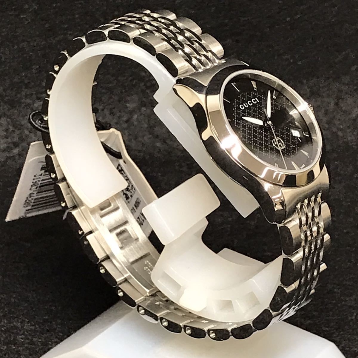☆41302 グッチ GUCCI Gタイムレス YA1265006 126.5 クオーツ SS