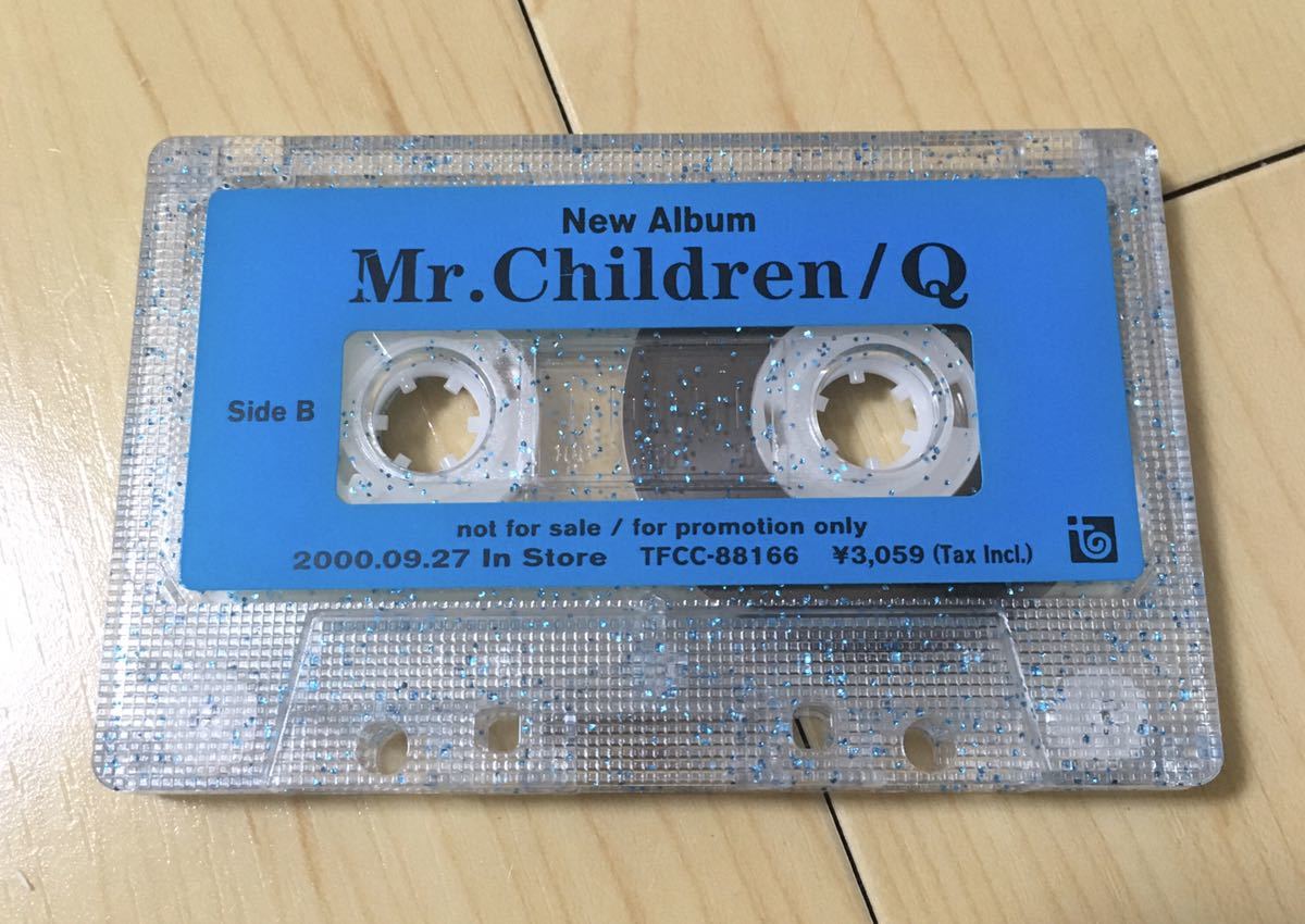  не продается кассетная лента Mr.Children Q редкость Mr. дети подлинная вещь retro ошибка Chill образец .. промо альбом ценный 