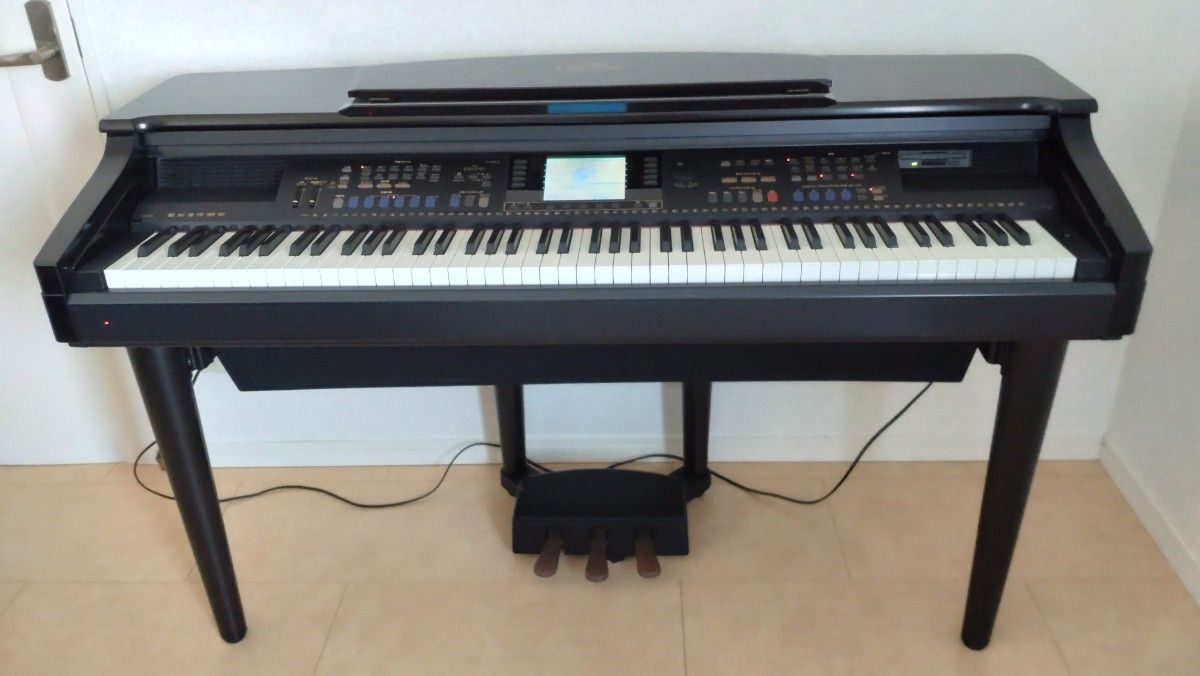 電子ピアノYAMAHA Clavinova クラビノーバ CVP-107 高低自在イス 電子ピアノYAMAHA Clavinova クラビノーバ CVP-107 高低自在イス