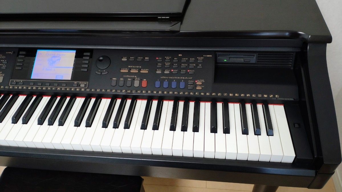 電子ピアノYAMAHA Clavinova クラビノーバ CVP-107 高低自在イス 電子ピアノYAMAHA Clavinova クラビノーバ CVP-107 高低自在イス