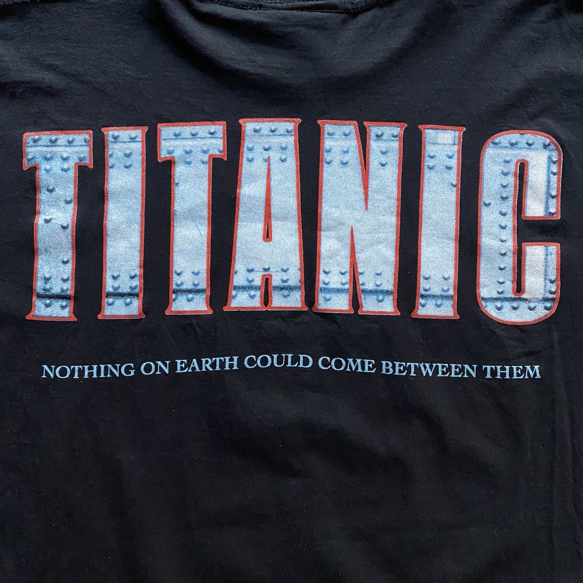 古着 Leonardo DiCaprio Titanic Tee Black タイタニック レオナルド