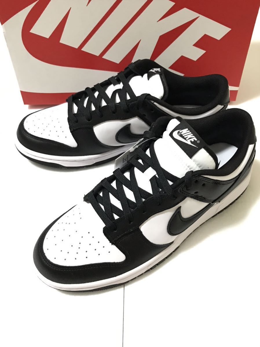 【新品】NIKE DUNK LOW RETRO ナイキ ダンク ロー レトロ 28.5cm US10.5 ブラック パンダ_画像1