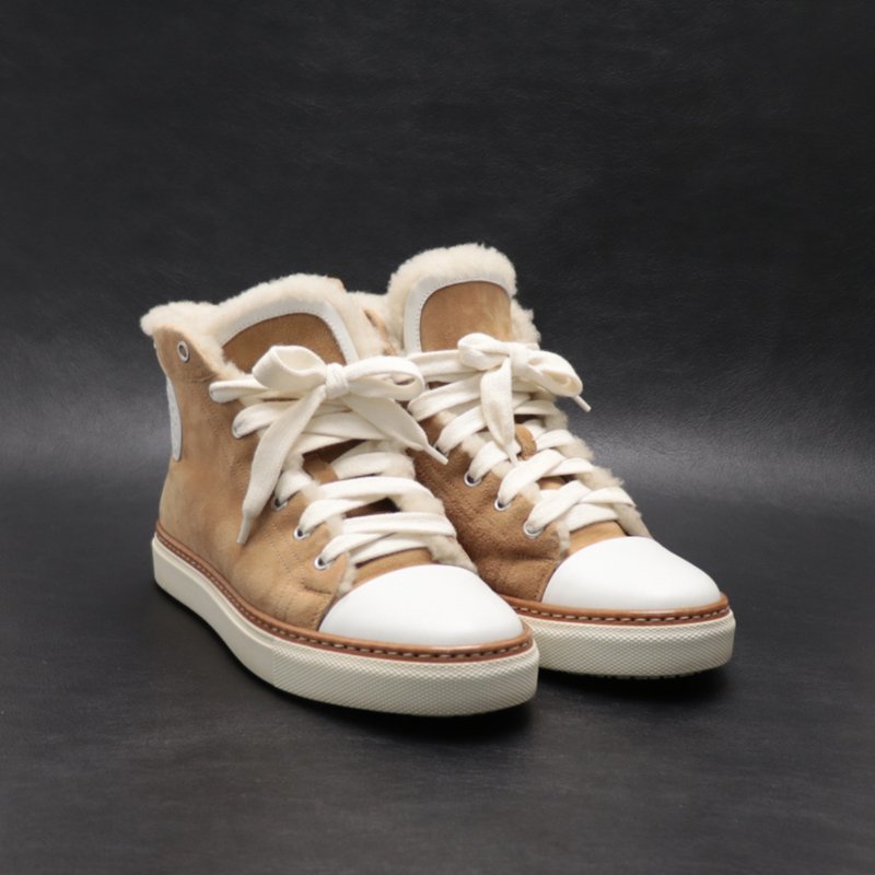☆ エルメス ジミー ムートン ハイカットスニーカー 【HERMES】 JIMMY