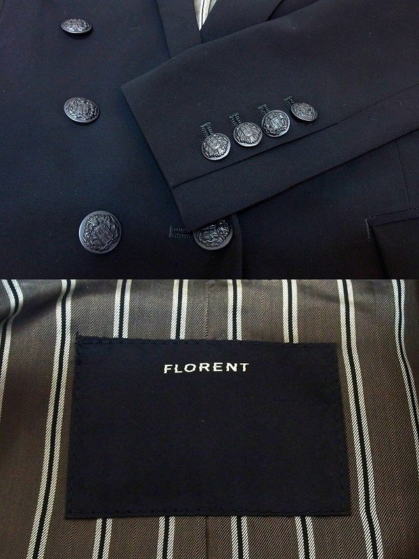 W* Florent FLORENT double tailored jacket black kz3804151174