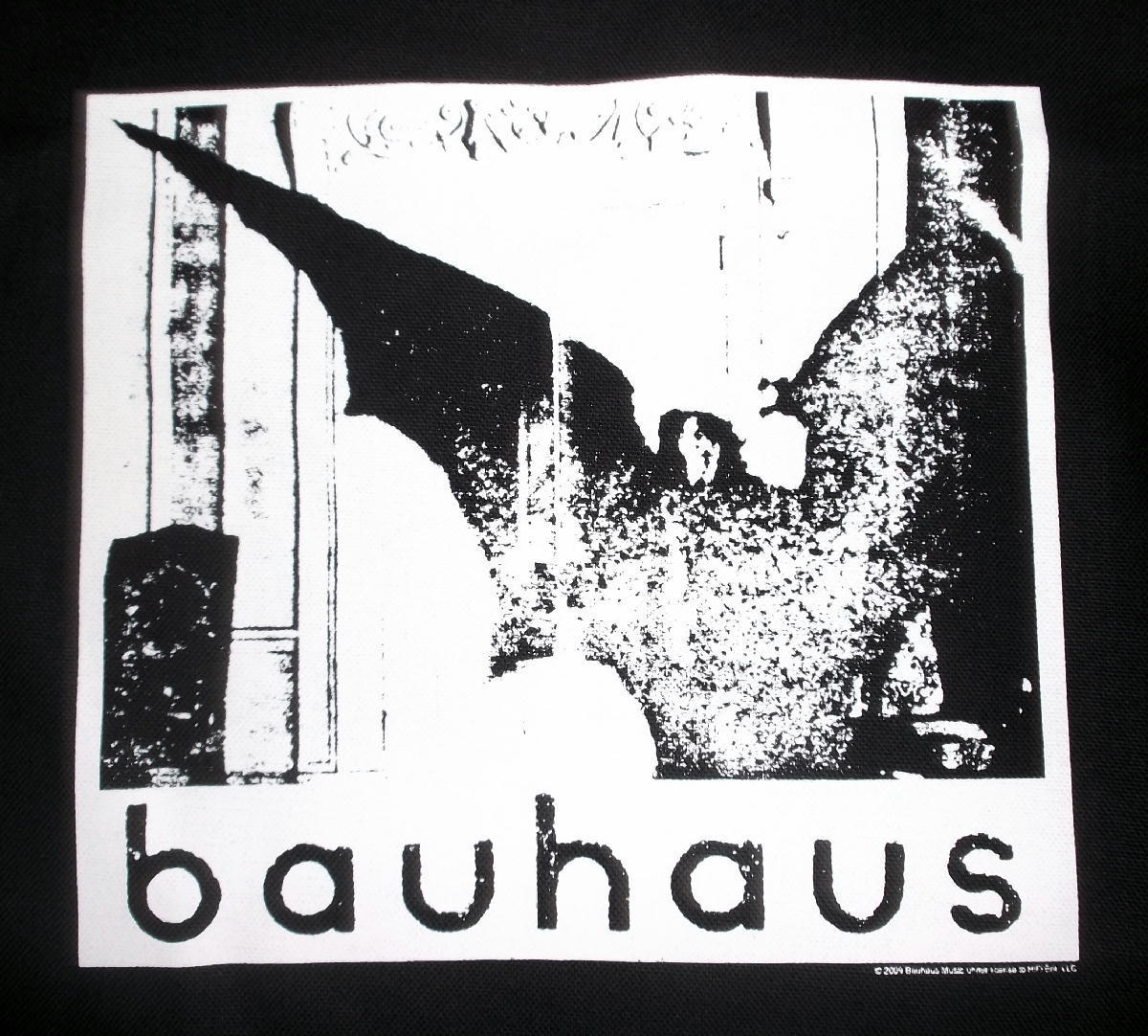 ★バウハウス トート バッグ BAUHAUS UNDEAD キャンバス製 正規品 ロックTシャツ ゴシック positive punk パンク_画像2