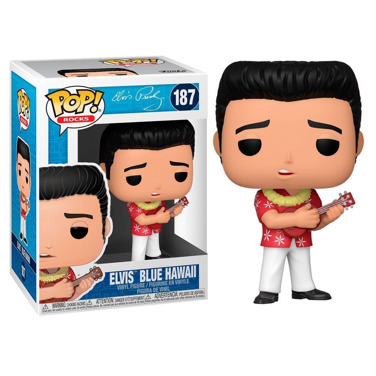 ★エルヴィス プレスリー フィギュア Elvis Presley Blue Hawaii Pop ブルーハワイ FUNKO TOY_画像1