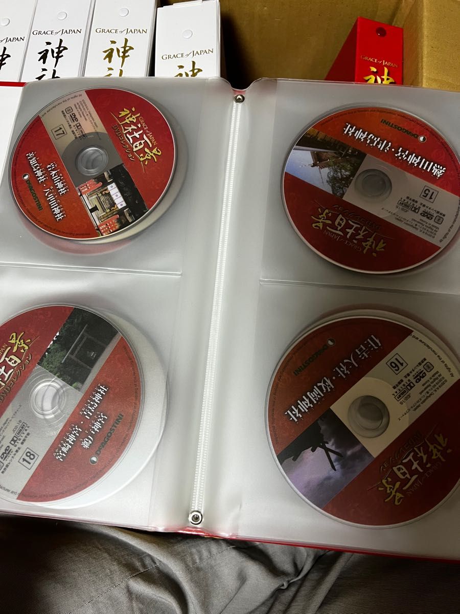 神社百景 DVDコレクション 37枚セット ディアゴスティーニ