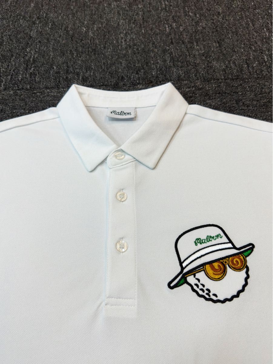 茄子紺 ドッカーズ × マルボン 日本未入荷のゴルフシャツ