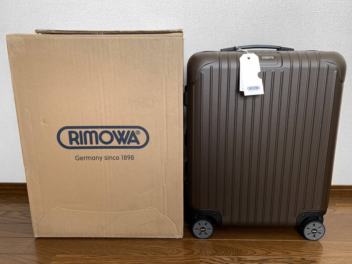 RIMOWA SALSA リモワ サルサ 4輪 47L スーツケース/クラシックフライト チタニウム ステルス オリジナル チェックイン エッセンシャル