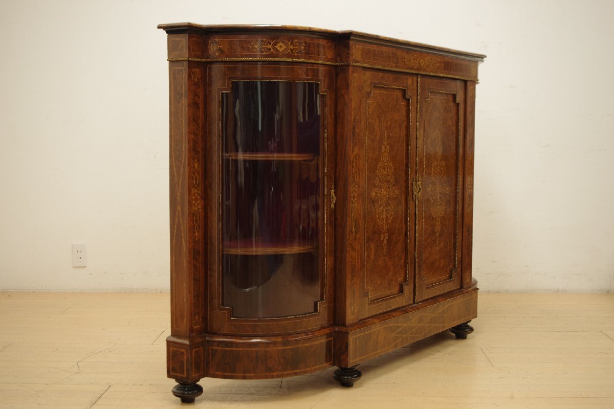 .. skill mahogany material sideboard cabinet living display European elegant Classic display shelf cupboard ro here style 