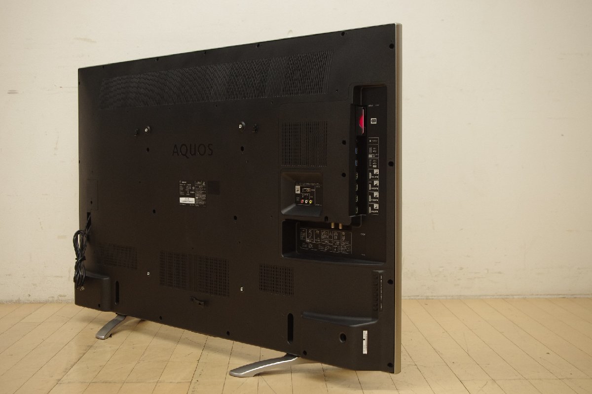 モデルルーム展示品 シャープ アクオス 液晶カラーテレビ LC-58U30 58V型 2015年製 100V 動作OK リモコン付 中古 SHARP AQUOS_画像4