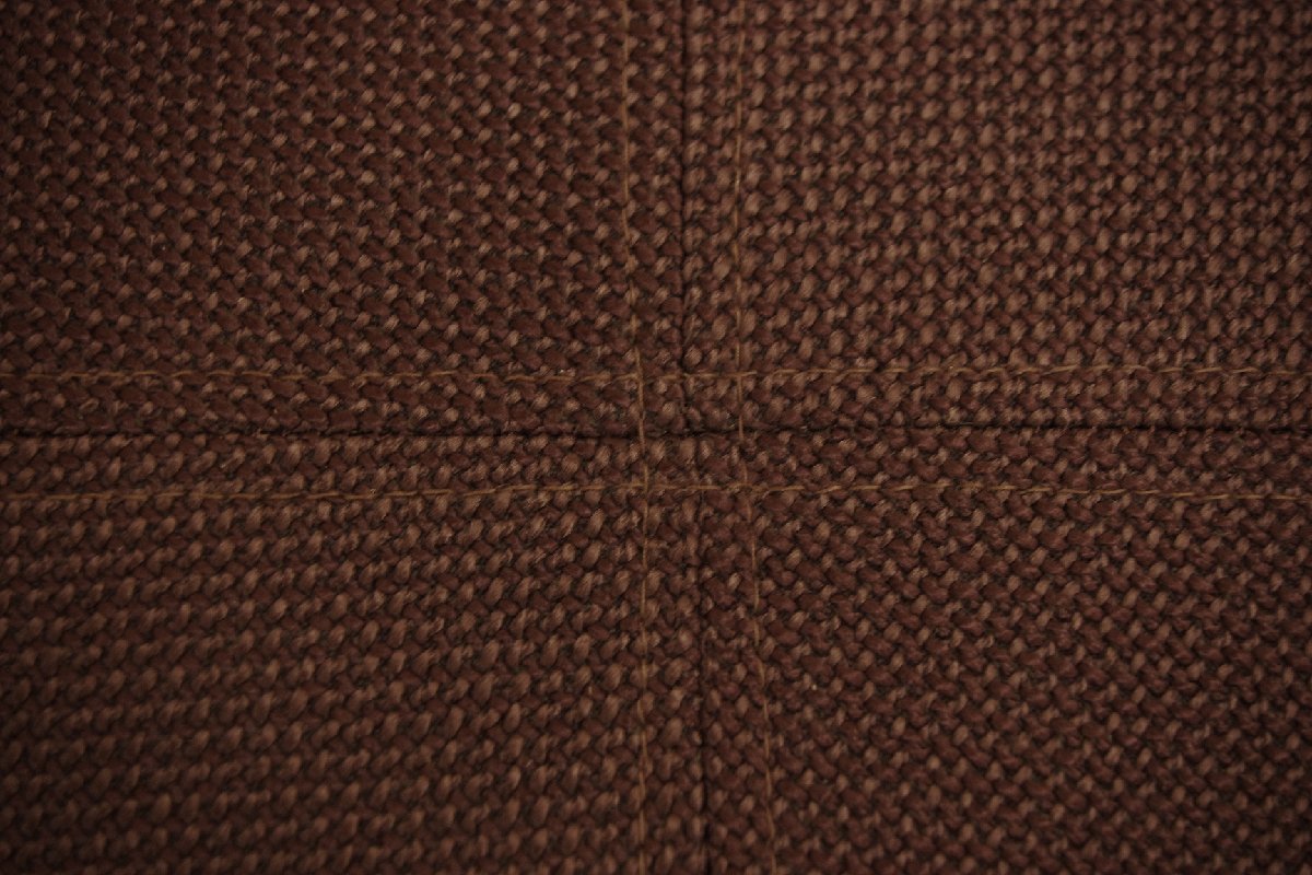 美品 arflex アルフレックス PU オットマンS スツール オットマン 椅子 イス 腰掛 茶色 ブラウン モダン 幅60cm(Sサイズ) モダン シンプル_画像6