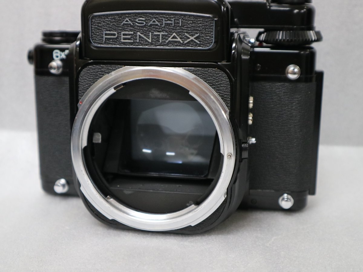 ASAHI PENTAX 67 TTL カメラ レンズ3本他付き 動作OK