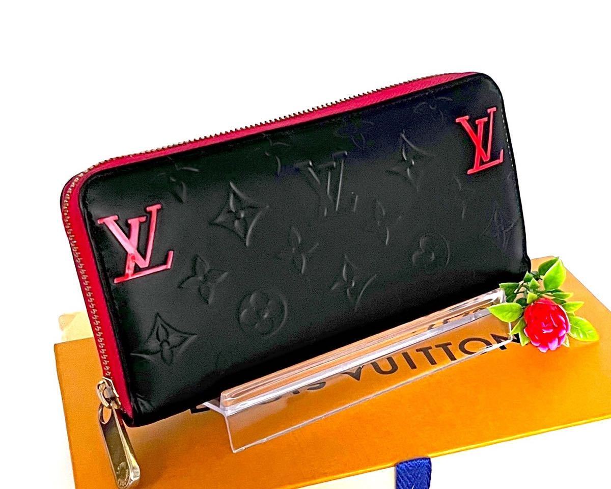 1円~極美品ルイヴィトン LOUIS VUITTON ヴェルニ モノグラム ジッピー