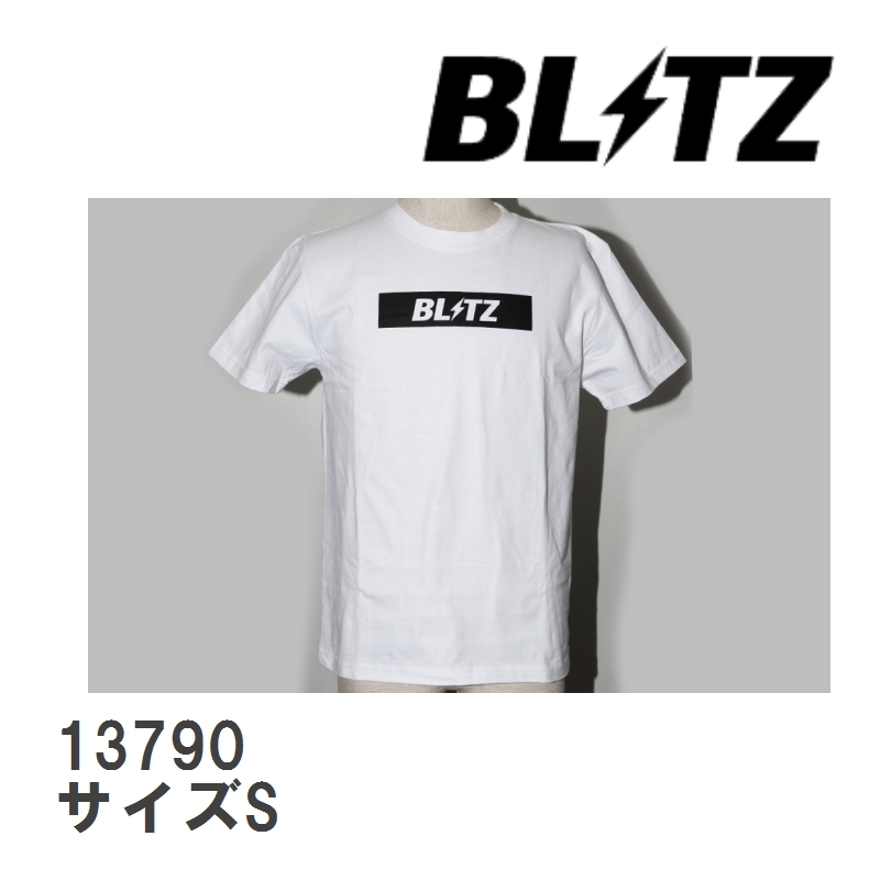 【BLITZ/ブリッツ】 BLITZ WEAR BLITZ BOX LOGO T-Shirt WHITE ボックスロゴTシャツ サイズS [13790]_画像1