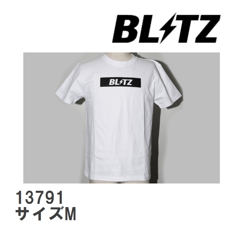 【BLITZ/ブリッツ】 BLITZ WEAR BLITZ BOX LOGO T-Shirt WHITE ボックスロゴTシャツ サイズM [13791]_画像1