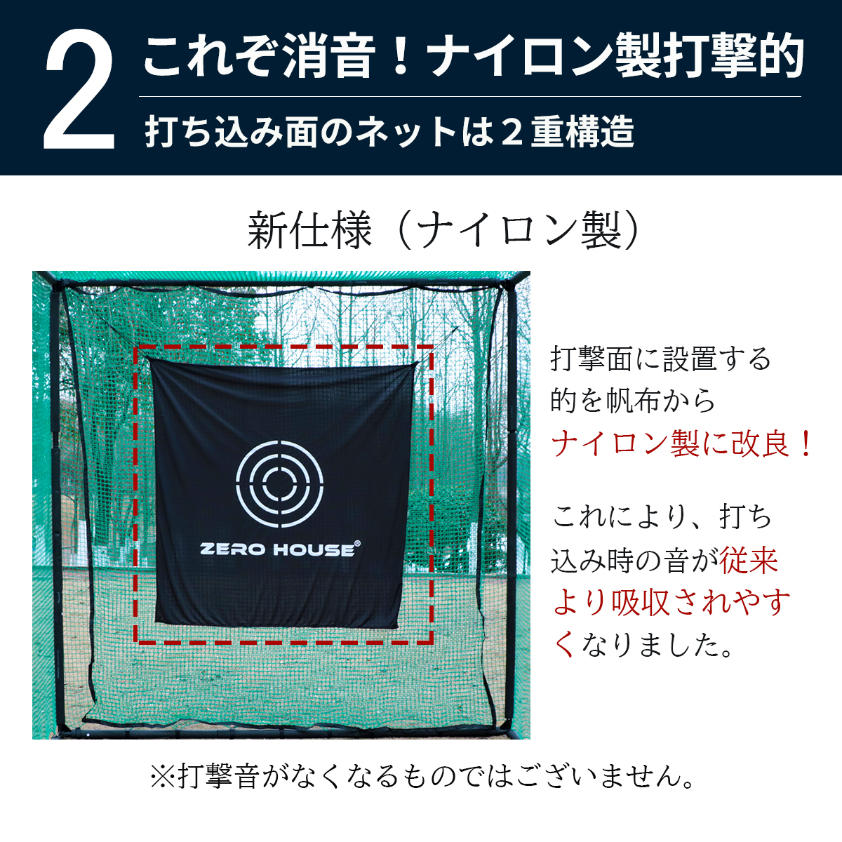 ゴルフ練習ネット 2.5M×2.5M×2.5M 大型 折りたたみ ゴルフ練習用ネット ゴルフ用ネット ゴルフ練習 練習用ネット ゴルフ 緩衝材あり　9_画像3