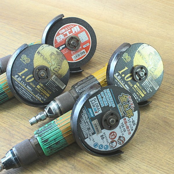 NPK 日本ニューマチック工業 エアアングルグラインダ NGS-100 4本