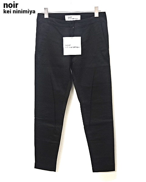XS ¥23,760【noir kei ninomiya Pants 3P-P001-051-1-1 ノワールケイニノミヤ パンツ ブラック COMME des GARCONS コムデギャルソン】