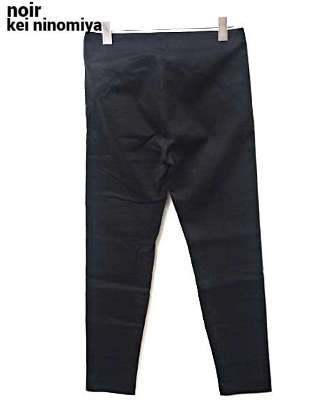 XS ¥23,760【noir kei ninomiya Pants 3P-P001-051-1-1 ノワールケイニノミヤ パンツ ブラック COMME des GARCONS コムデギャルソン】_画像2