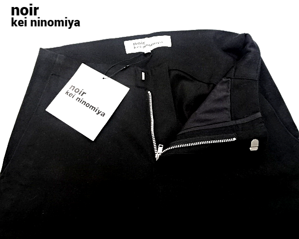 XS ¥23,760【noir kei ninomiya Pants 3P-P001-051-1-1 ノワールケイニノミヤ パンツ ブラック COMME des GARCONS コムデギャルソン】_画像3