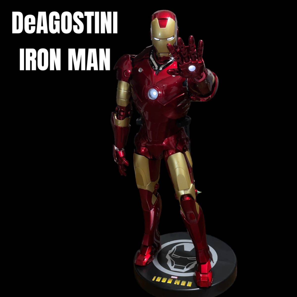 DeAGOSTINI デアゴスティーニ 週間 アイアンマン IRON MAN 全100巻 完成品 台座付き