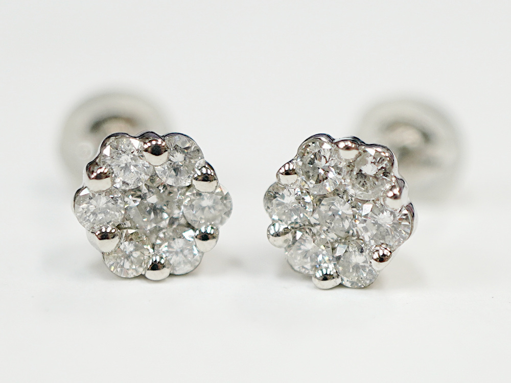 Pt900】ダイヤモンド 0.50ct ピアス chuguevrda.gov.ua