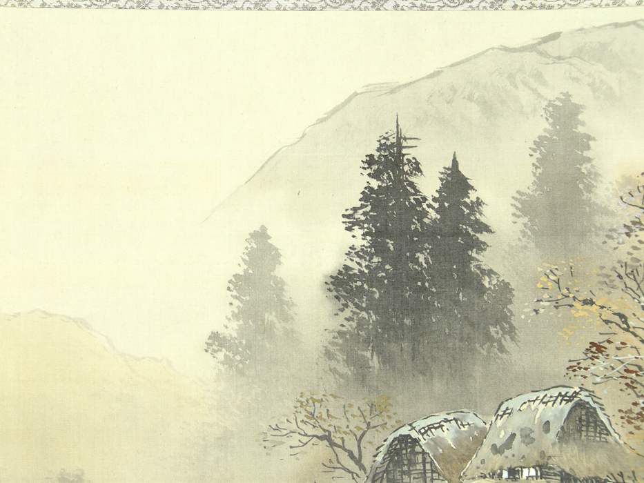 Yahoo!オークション - 【真作】 福田翠光(作)「秋景」 軸 掛軸 Yahoo!オークション - 【真作】 福田翠光(作)「秋景」 軸 掛軸