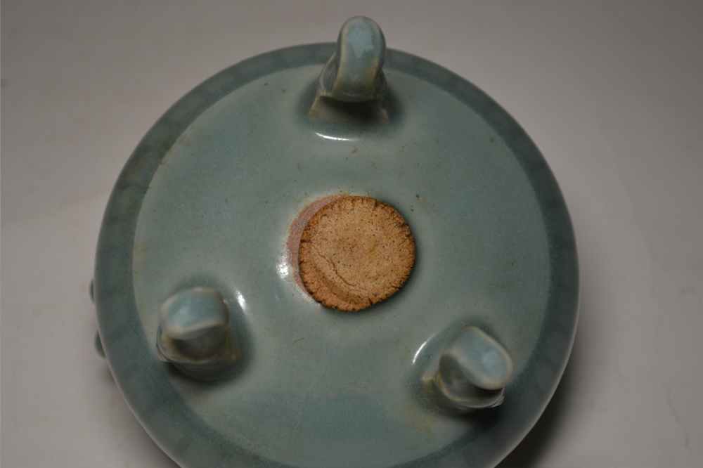 中国美術　香炉　青磁　香道具　茶道具　中国古玩　置物_画像6