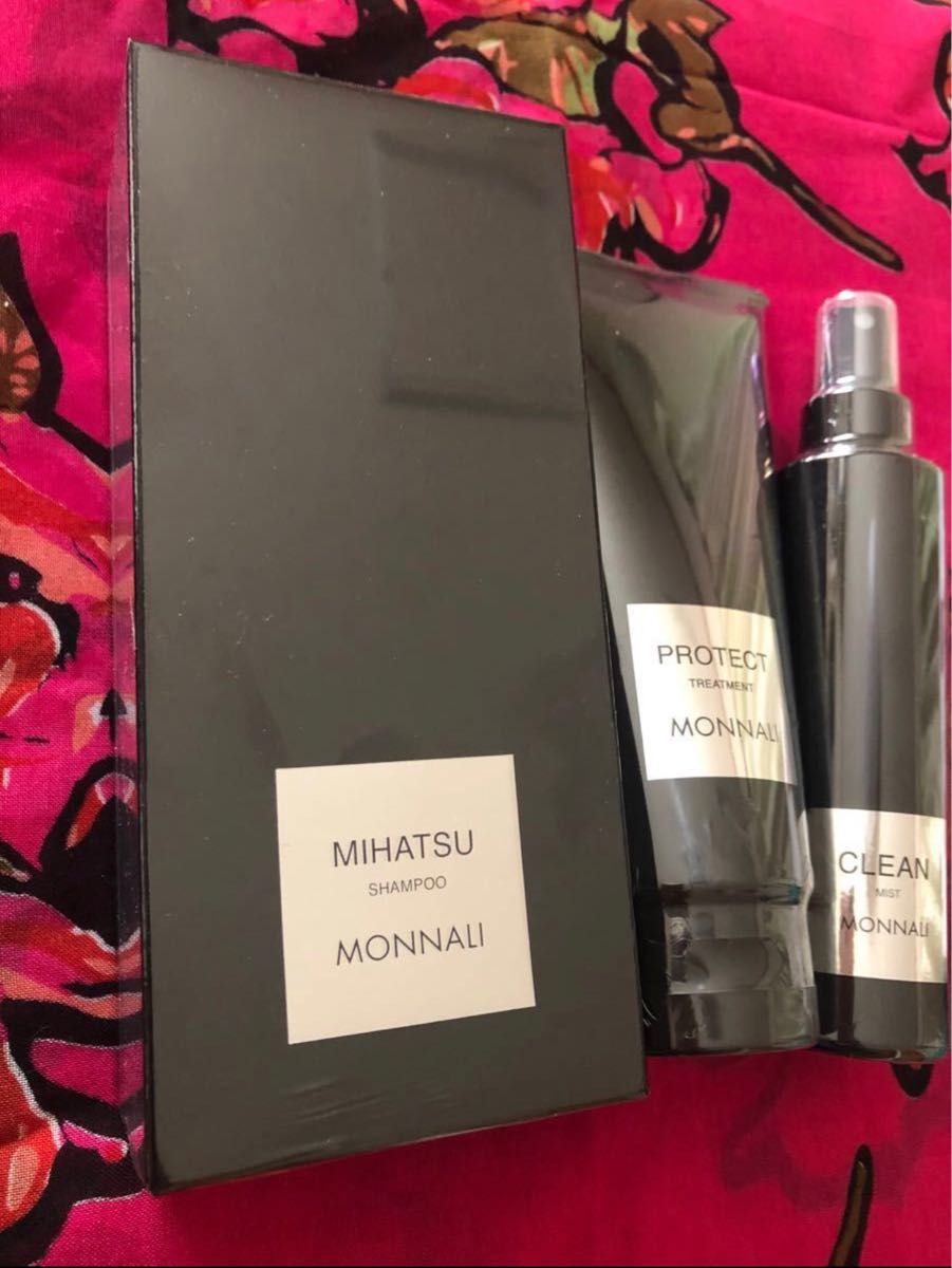 モナリMONNALIミハツシャンプー&トリートメントprotect &クリーン